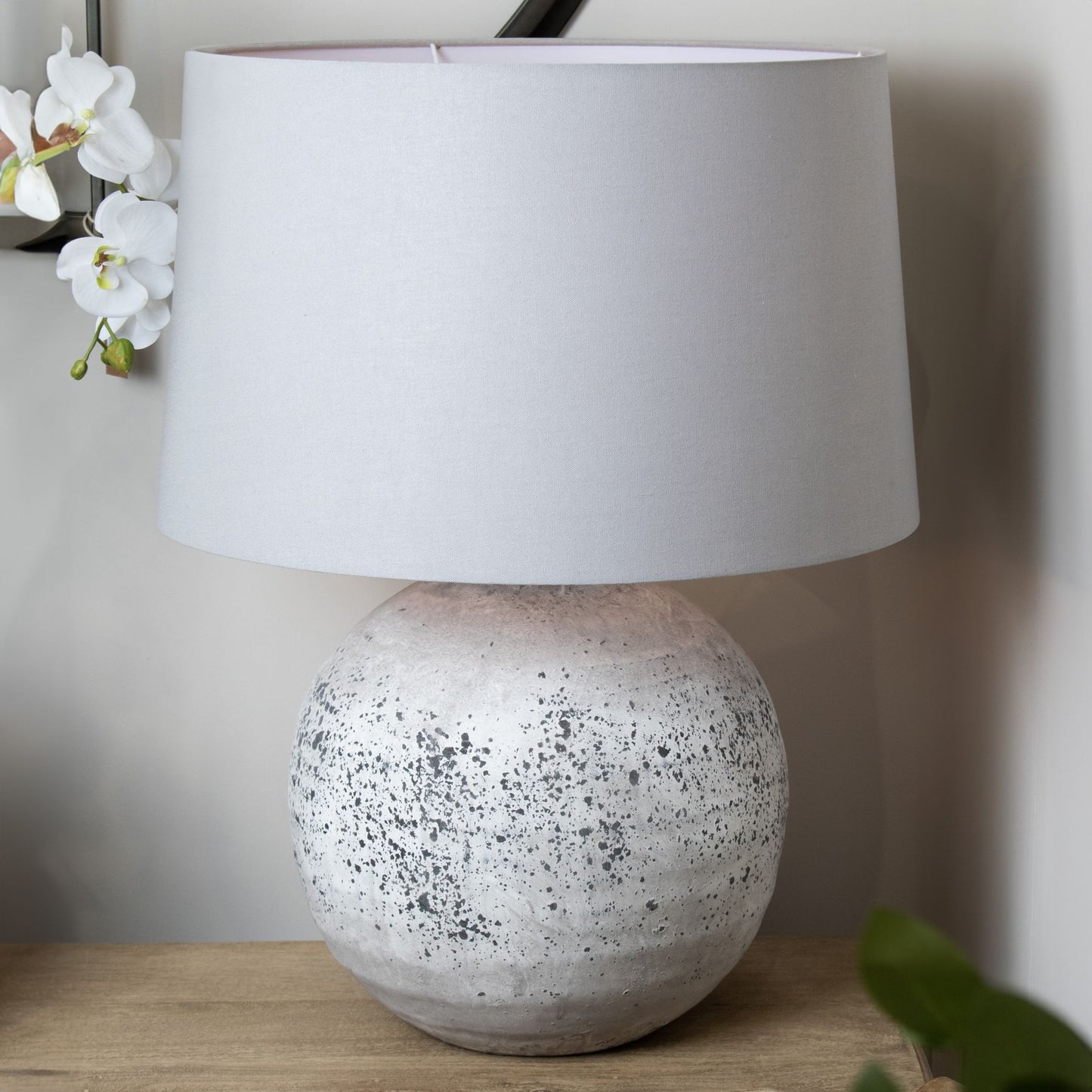 Large Stone Ceramic Lamp