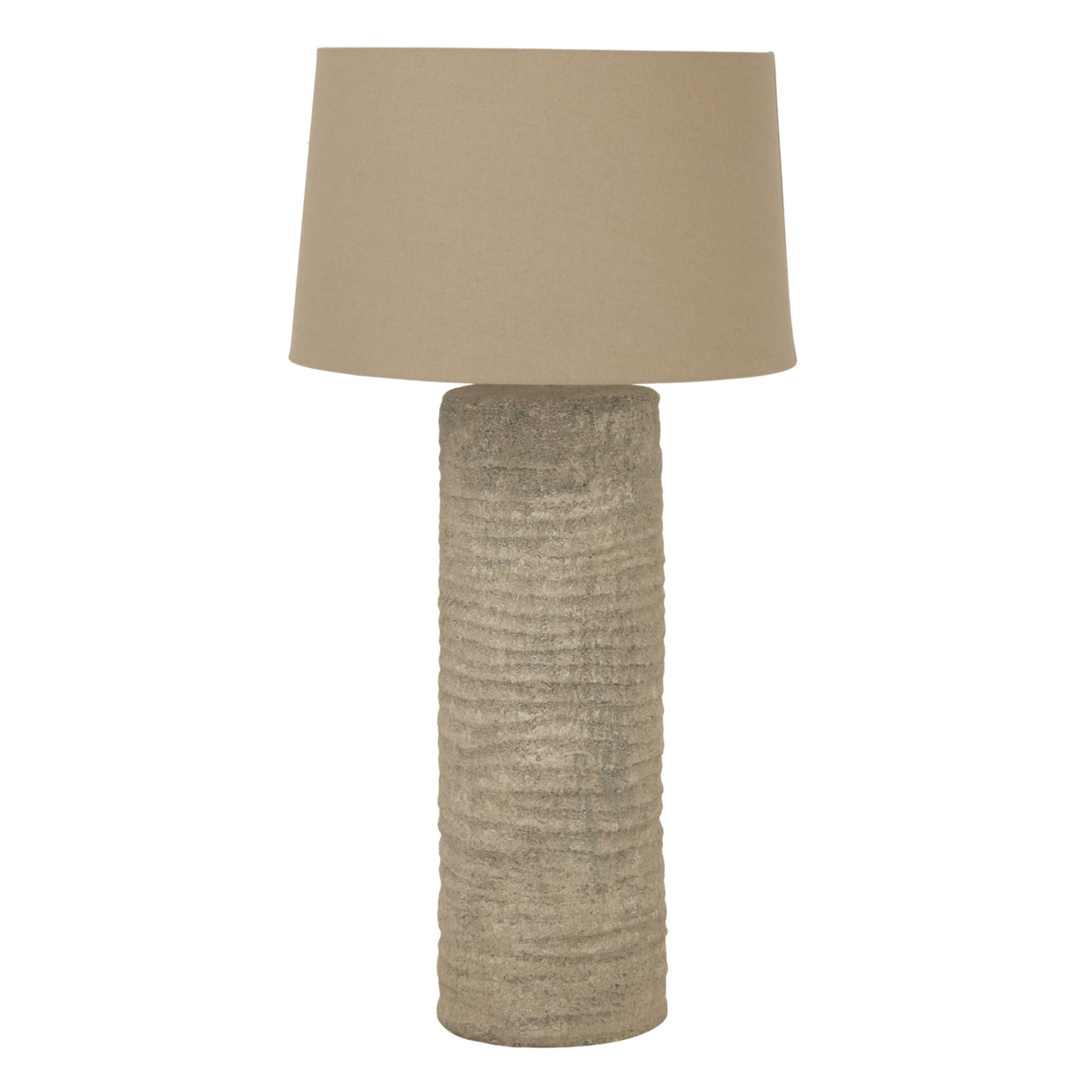 Tall Grey Lamp