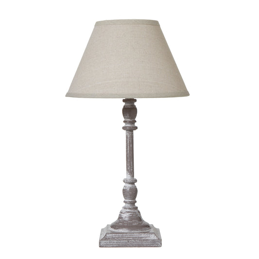 Table Lamp With Linen Shade