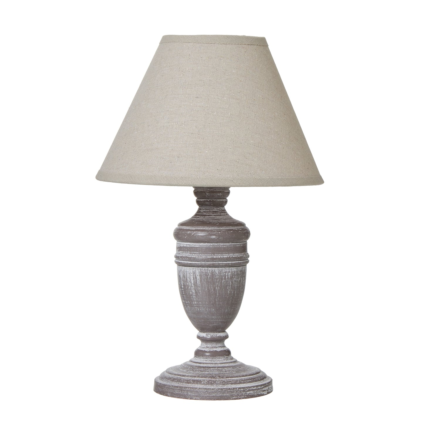 Urn Table Lamp With Linen Shade