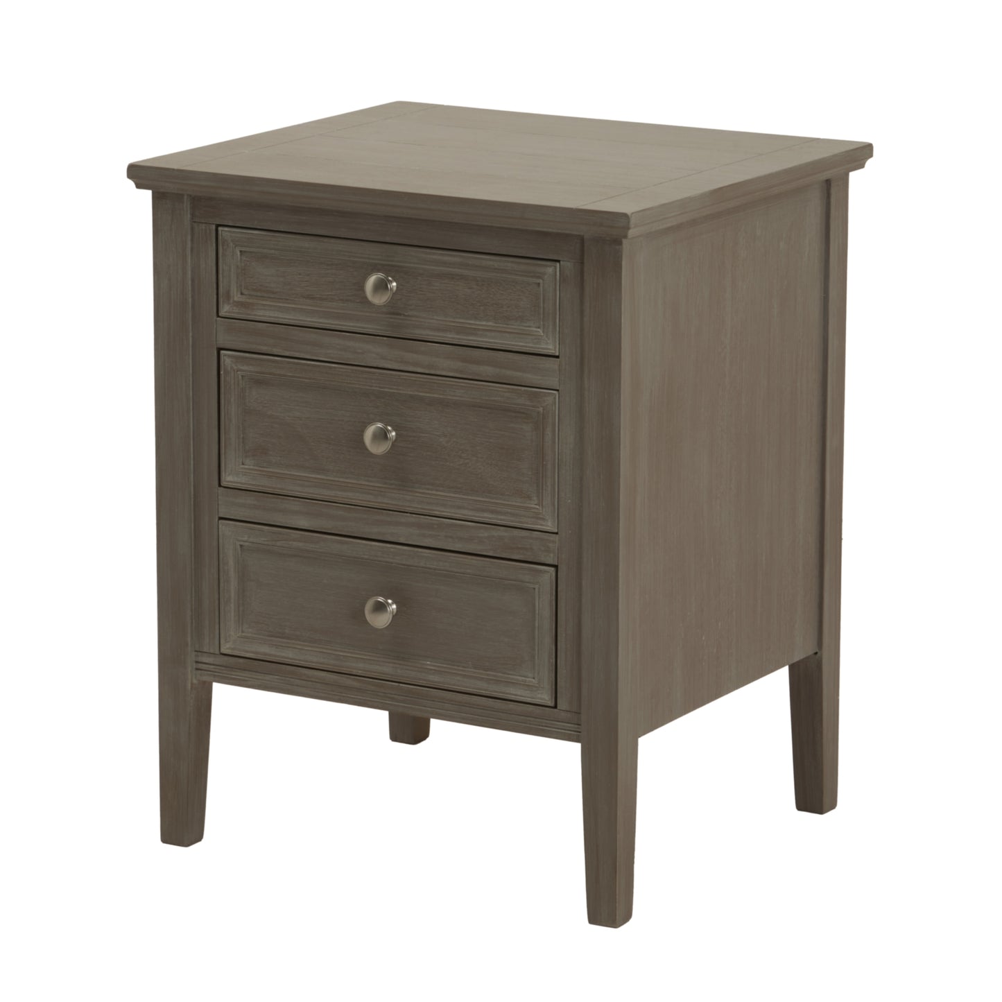 3 Drawer Side Table