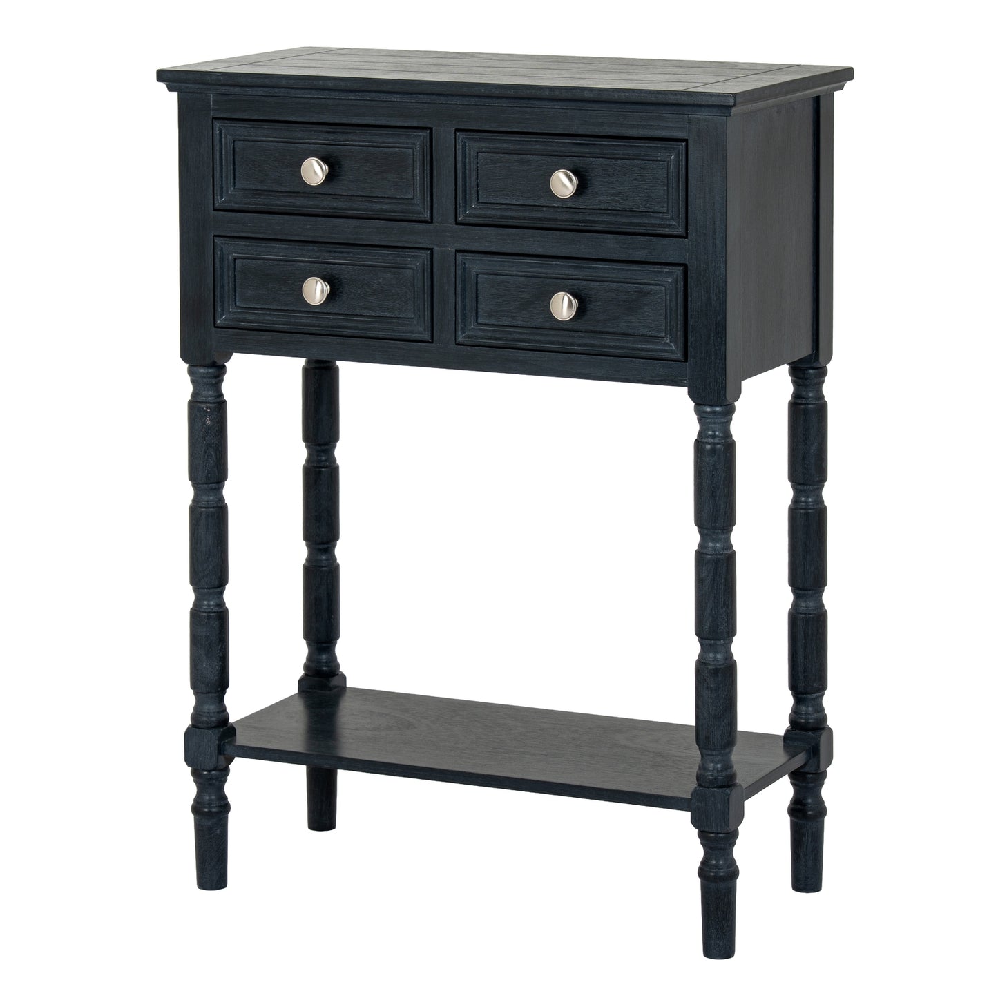 4 Drawer Side Table