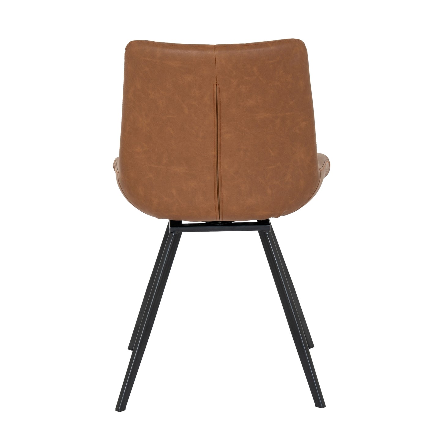 Tan Swivel Dining Chair