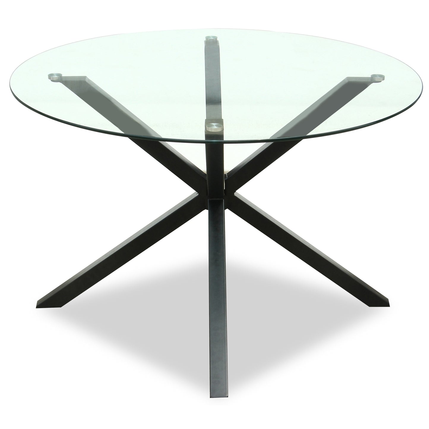 Round Glass Dining Table