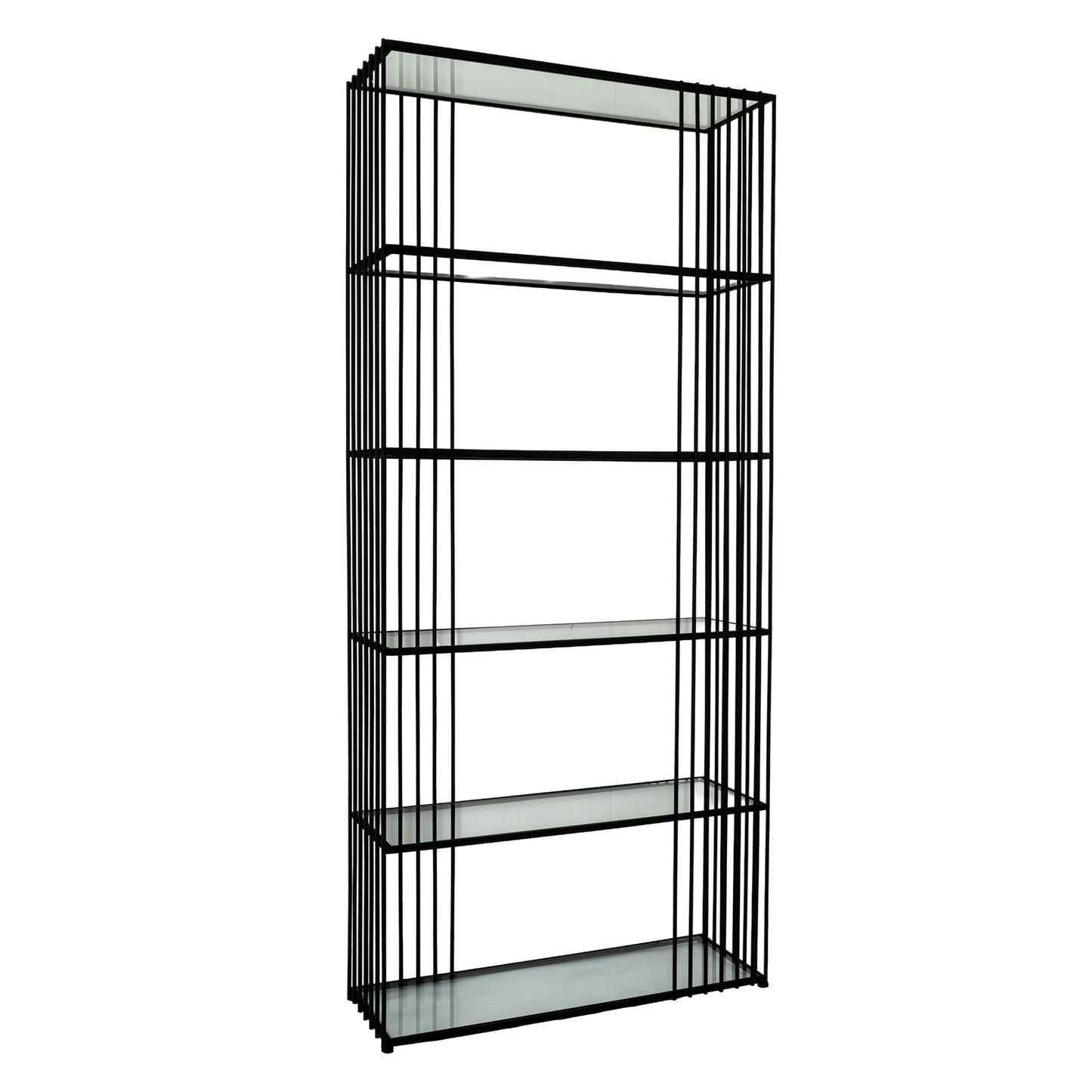 Shelf Unit With Glass Shelves