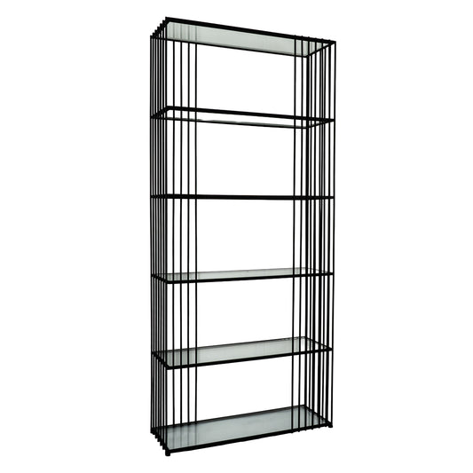 Shelf Unit With Glass Shelves