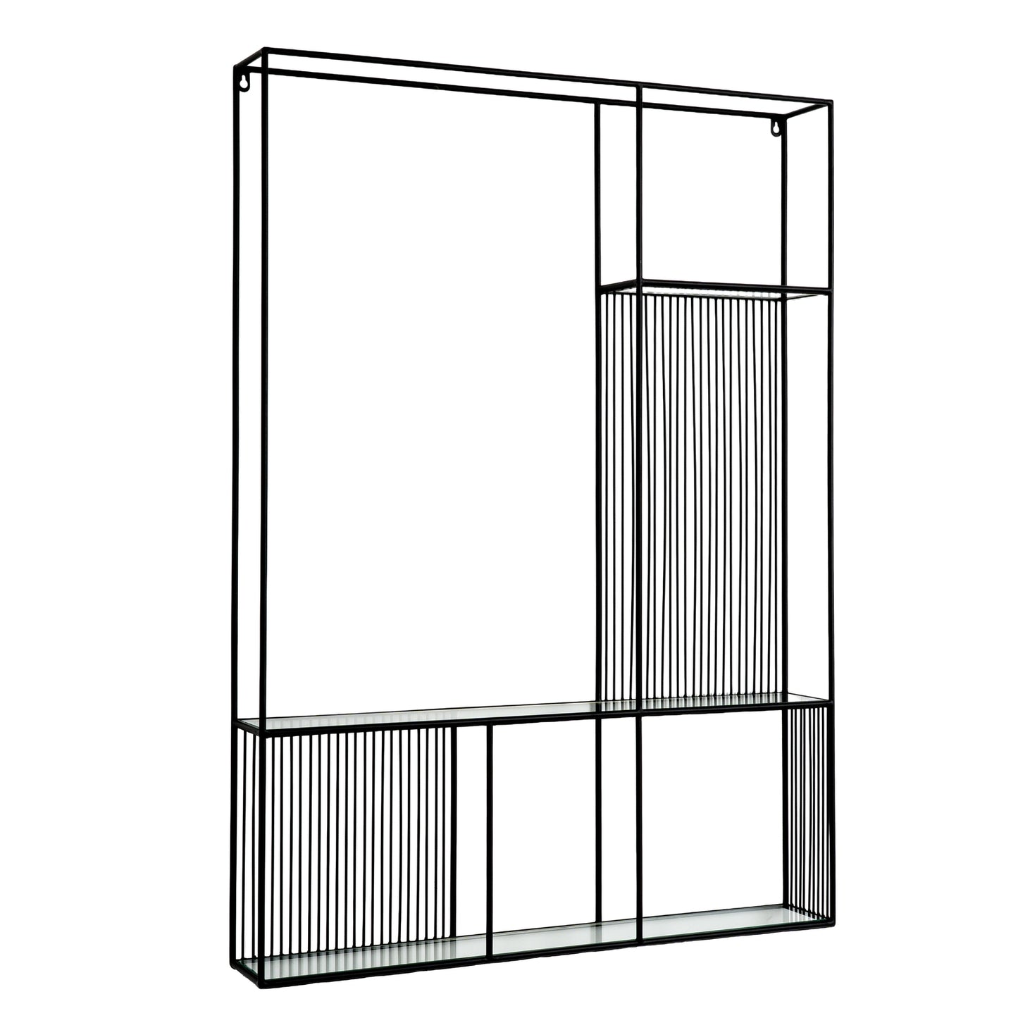 Shelf Unit With Glass Shelves