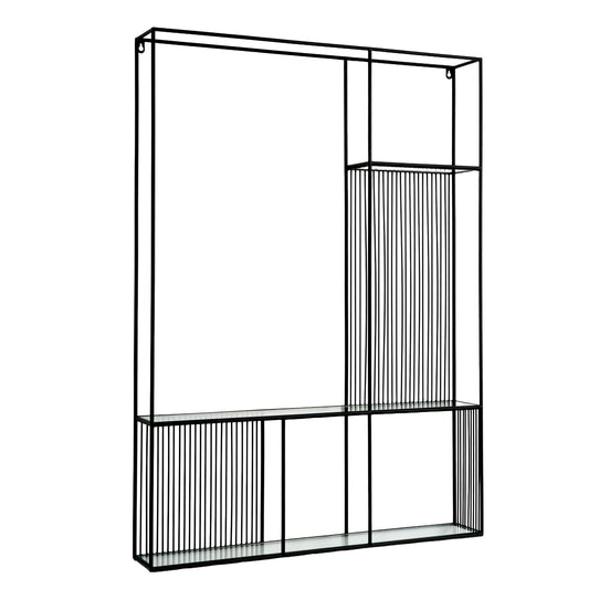 Shelf Unit With Glass Shelves