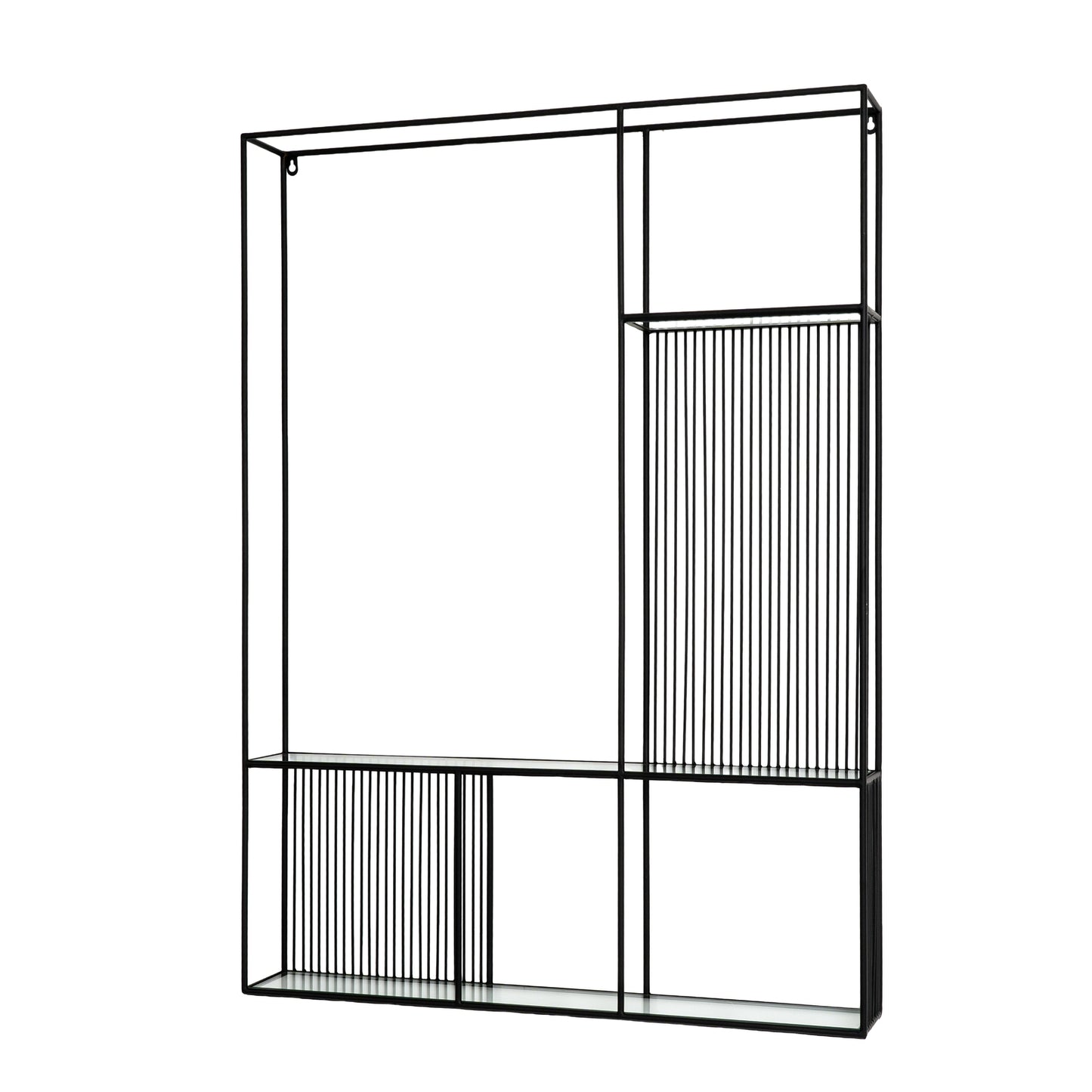 Shelf Unit With Glass Shelves