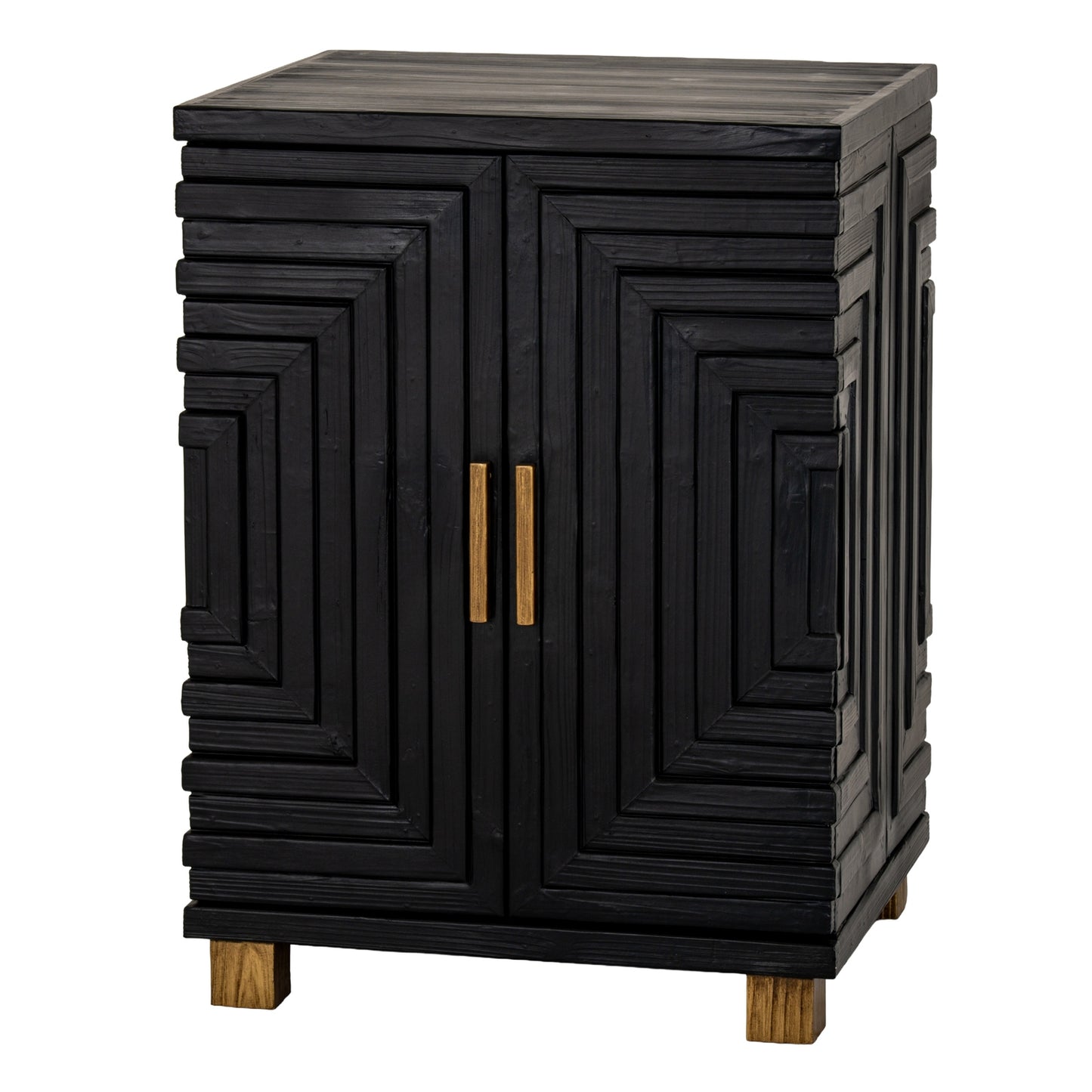Black 2 Door Small Sideboard